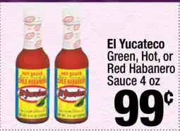 Super King Markets El Yucateco Green, Hot, or Red Habanero Sauce 4 oz offer