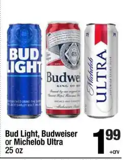 Super King Markets Bud Light, Budweiser or Michelob Ultra offer