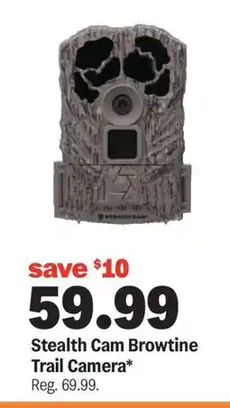 Meijer Stealth Cam Browtine Trail Camera offer