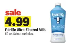 Meijer Fairlife Ultra-Filtered Milk offer