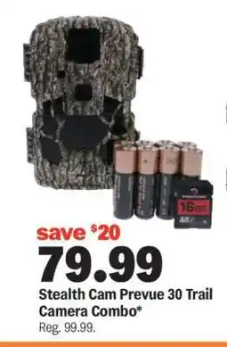 Meijer Stealth Cam Prevue 30 Trail Camera Combo offer