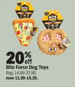 Meijer Bite Force Dog Toys offer