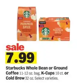 Meijer Starbucks Coffee offer