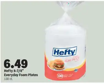 Hefty 8-7/8” Everyday Foam Plates