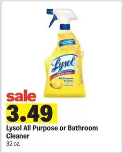 Meijer Lysol All Purpose or Bathroom Cleaner offer