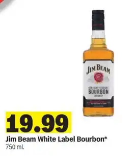Meijer Jim Beam White Label Bourbon offer
