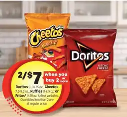 Meijer Doritos, Cheetos, Ruffles, Fritos offer