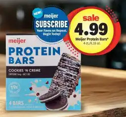 Meijer Meijer Protein Bars offer