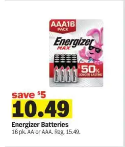 Meijer Energizer Batteries offer