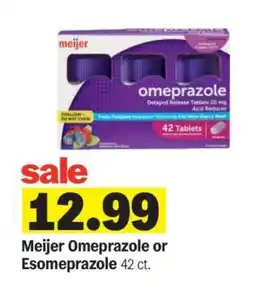 Meijer Meijer Omeprazole or Esomeprazole offer