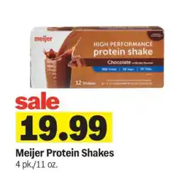 Meijer Meijer Protein Shakes offer