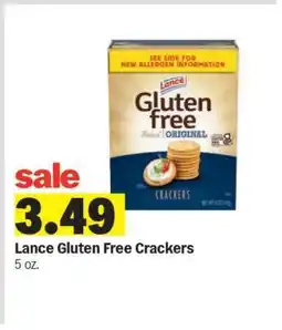 Meijer Lance Gluten Free Crackers offer