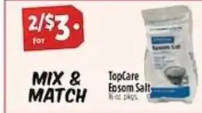 Pioneer Supermarkets TopCare Epsom Salt offer