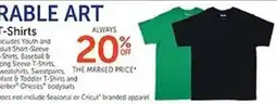 Hobby Lobby Durable Art T-Shirts offer
