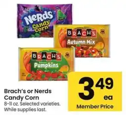 Albertsons Brach's or Nerds Candy Corn offer
