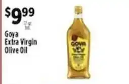 Pioneer Supermarkets Goya extra virgin olive oil offer