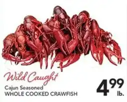 Pete's Fresh Market Wild Caught Cajun Seasoned Whole Cooked Crawfish offer