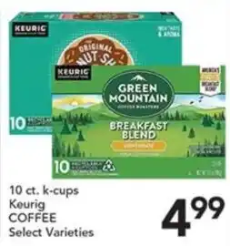 Pete's Fresh Market Keurig coffee select varieties offer