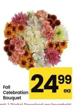 Albertsons Fall Celebration Bouquet offer