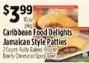 Pioneer Supermarkets Caribbean Food Delights Jamaican Style Patties offer