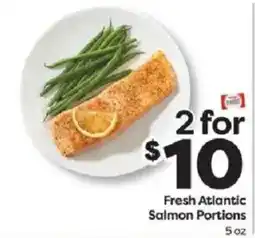 Weis Markets Fresh Atlantic Salmon Portions offer