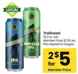 Albertsons Trailhead Imperial IPA offer