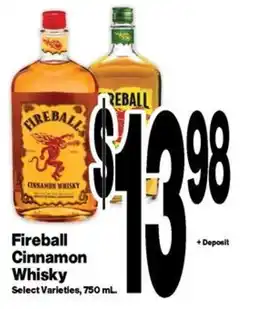 Super Saver Fireball Cinnamon Whisky offer