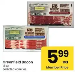 Albertsons Greenfield Bacon offer