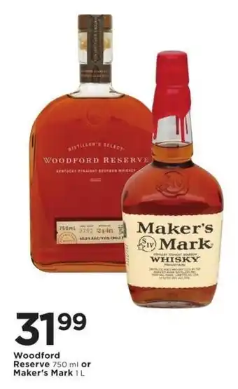 Woodford Reserve or Maker's Mark