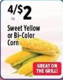 Pioneer Supermarkets Sweet Yellow or Bi-Color Corn offer