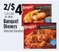 Pioneer Supermarkets Banquet Dinners offer