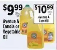 Pioneer Supermarkets Avenue A Canola or Vegetable Oil offer