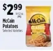 Pioneer Supermarkets McCain Potatoes offer