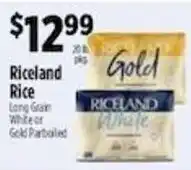 Pioneer Supermarkets Riceland rice offer