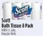 Pioneer Supermarkets Scott Bath Tissue offer