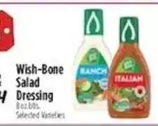 Pioneer Supermarkets Wish-Bone Salad Dressing offer