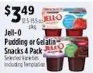 Pioneer Supermarkets Jell-O Pudding or Gelatin Snacks offer