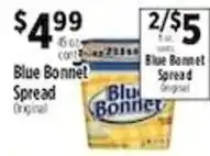 Pioneer Supermarkets Blue Bonnet Spread Original offer