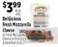 Pioneer Supermarkets BelGioioso Fresh Mozzarella Cheese offer