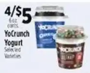 Pioneer Supermarkets YoCrunch Yogurt offer