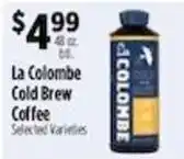 Pioneer Supermarkets La Colombe Cold Brew Coffee offer