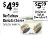 Pioneer Supermarkets BelGioioso Burrata Cheese offer