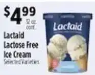 Pioneer Supermarkets Lactaid lactose free ice cream offer