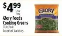 Pioneer Supermarkets Glory Foods Cooking Greens offer