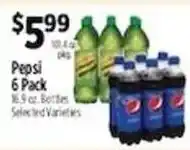 Pioneer Supermarkets Pepsi 6 Pack offer