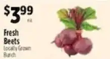 Pioneer Supermarkets Fresh Beets offer
