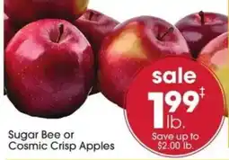 Giant Eagle Sugar Bee or Cosmic Crisp Apples offer