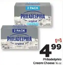 Weis Markets Philadelphia cream cheese offer