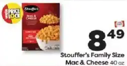Weis Markets Stouffer's Family Size Mac & Cheese offer
