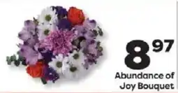 Weis Markets Abundance of Joy Bouquet offer